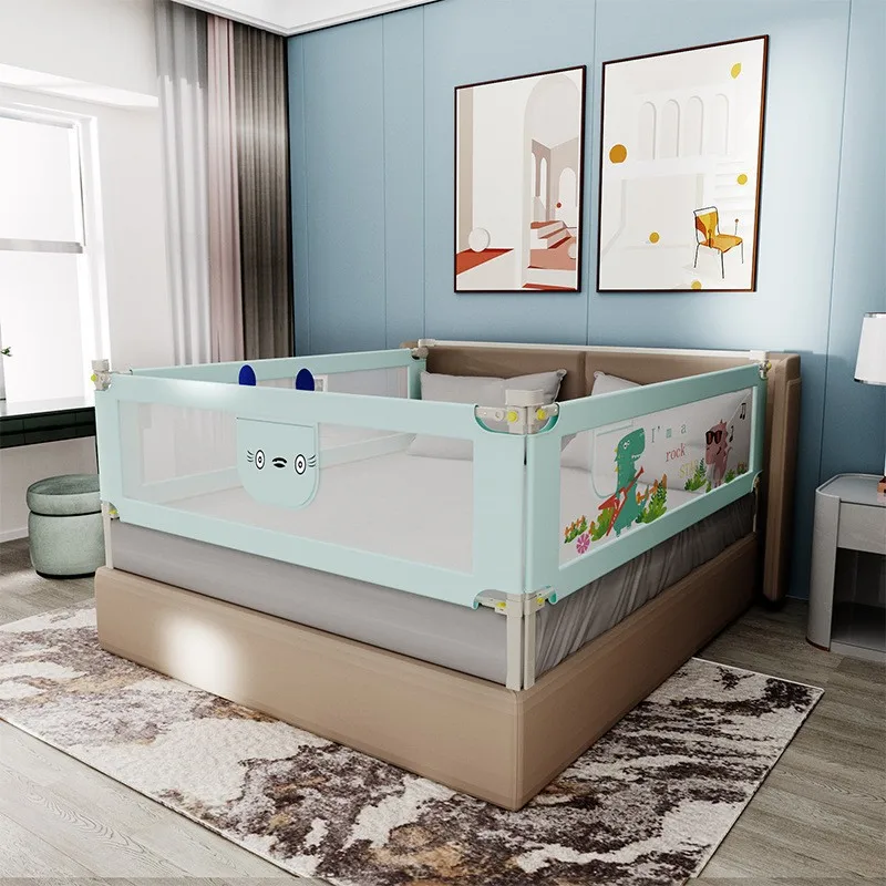 Barrera de cama anticaída para bebé recién nacido, Protector de 180cm para  dormitorio de niños, valla de seguridad para dormir sola, Riel de cama  Protector lateral - AliExpress
