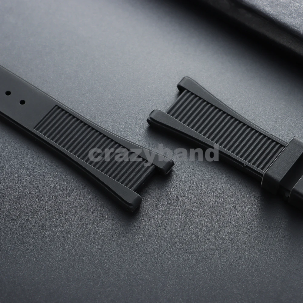 Silicone Waterproof Watch Strap, Soft Rubber Band Accessory