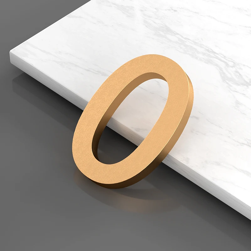 Description Picture 3 of item3D acrylic 26 English letters 0-9 digital art creative custom DIY signage door plate hotel apartment residential door sticker