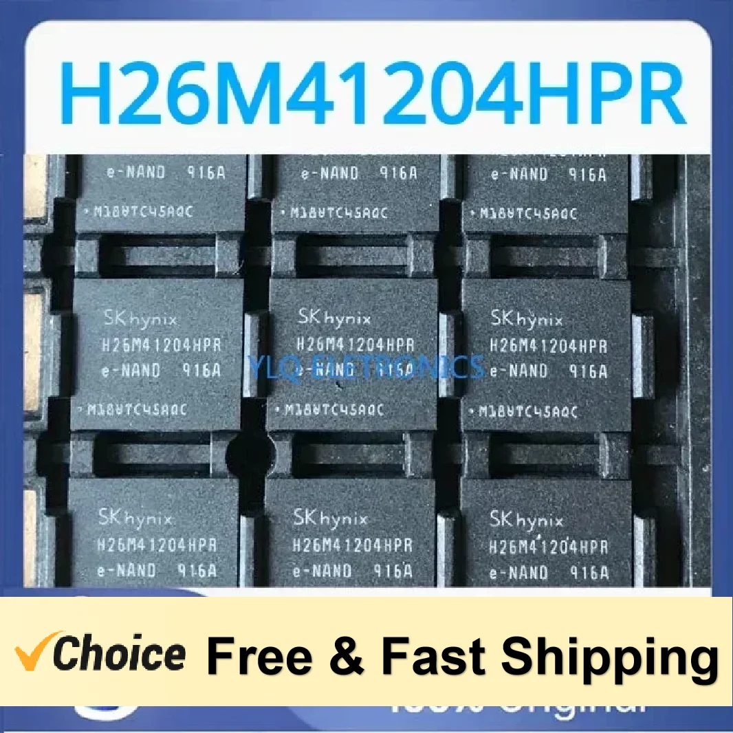 Original-New-H26M41204HPR-EMMC-Ver-5-1-BGA-153-H26M41204-Integrated ...