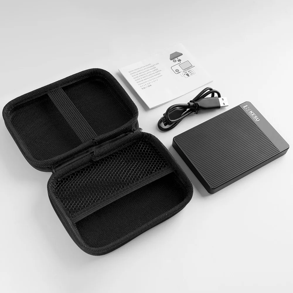 320GB, 500GB, 750GB, 1TB, 2TB, Armazenamento USB3.0,