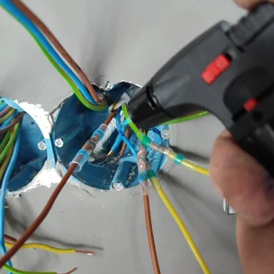 Wire Connectors Terminal Connector Electrical Connectors Plug Soldering Terminal Solder Seal Wire Connectors Waterproof Electrical Cable Terminals Heat Shrink Tube Electrical Butt Splice Kit