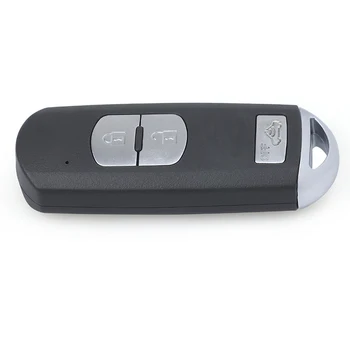 Keyforkess FSK 433.92MHz ID49 Chip muslimoff Button OEM Board Smart Remote Key Fob per Mazda 3 CX-5 2013 2014 2015 2016 - KEYECU FSK 433 92MHz ID49 Chip muslimoff Button OEM Board Smart Remote Key Fob per