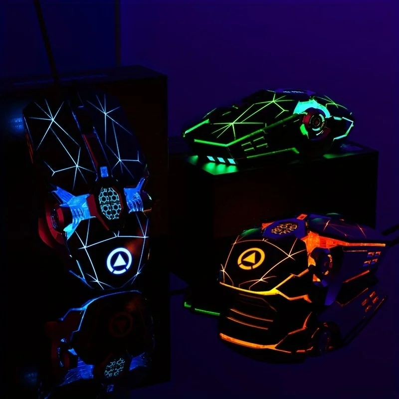 Wireless Silent Mouse LED Backlit Gaming Mouse for PC Laptop Computer Gamer