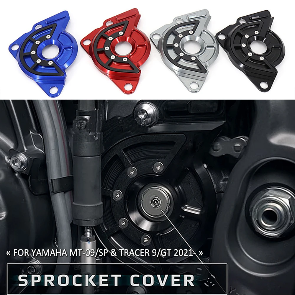 

For YAMAHA MT-09 MT 09 MT09 SP Tracer9 Tracer900 Tracer 9 900 GT 2021 2022 Left Sprocket Cover Case Saver Protector Chain Guard