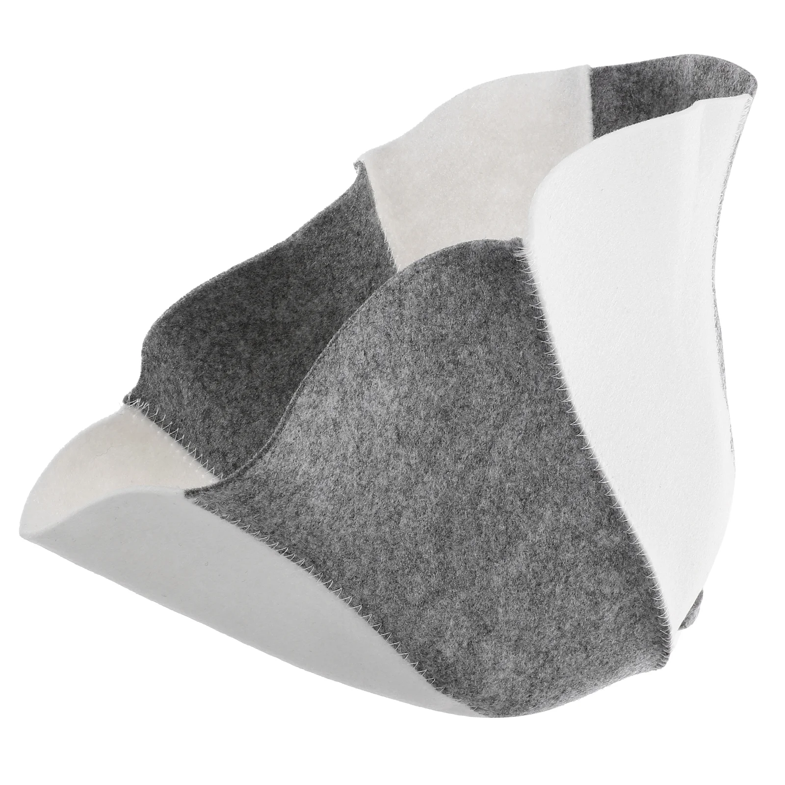 

Felt Sauna Hat Reusable Stylish Household Bath Caps Hair Bonnet Breathable & Bathing Accessories Portable