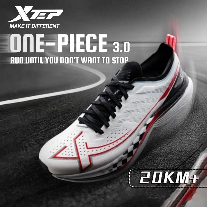 Xtep One Piece Model 3.0 Men Running Shoes 2025 Spring Comfortable