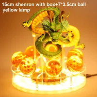 Lampe Dragon Ball Shenlong, figurine d'action Shenron DBZ, veilleuse LED Shenlong 7 étoiles, figurine IkAnime en cristal, cadeau de collection 3