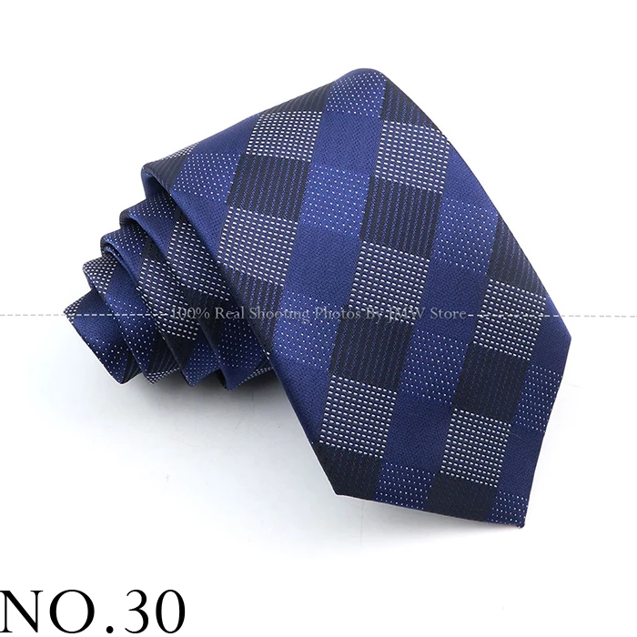 Neue Design Hochzeit Business Männer Krawatte Grün Lila Blau Plaid Krawatten Männer Business Dropshipping Bräutigam Kragen Zubehör Geschenk – Detail 30