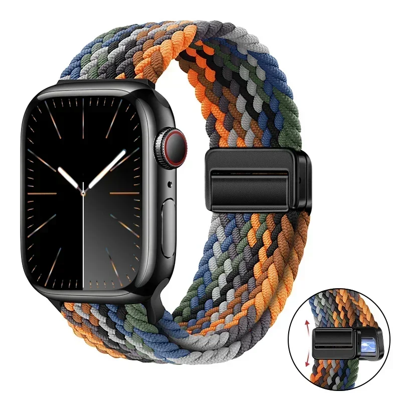 Magnetic Braided Nylon Loop Strap