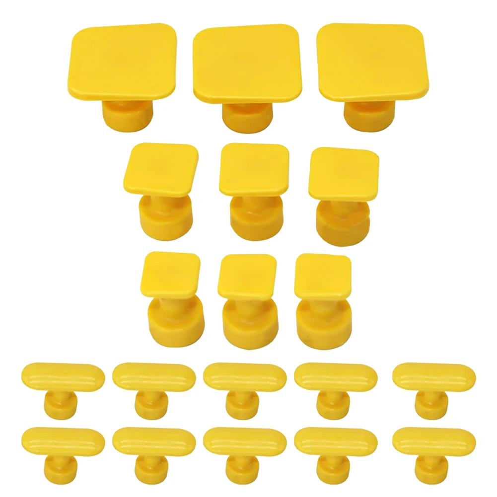 

9/10 Pcs Glue Tabs Dent Puller Tabs Paintless Repair Tool Car Body Dent Removal Glue Pulling Tabs Hail Damage Removal Tools