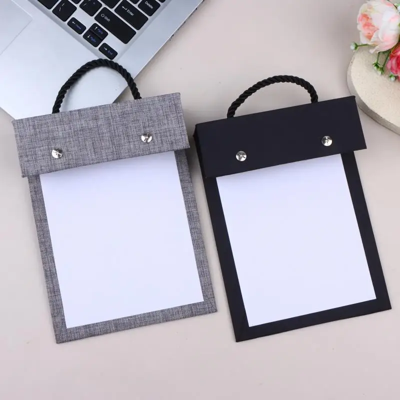 [COF] 원단 샘플북 커버 견본 스택 패드 카드 홀더 섬유 소재 스택북 7인치 가죽 천 디스플레이 바인더 행거