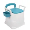 Adult Commode Commode Commode Toilet Commode for Adults Anti Slip Soft Padded High Load Capacity Commode Toilet with Garbage Bag 2
