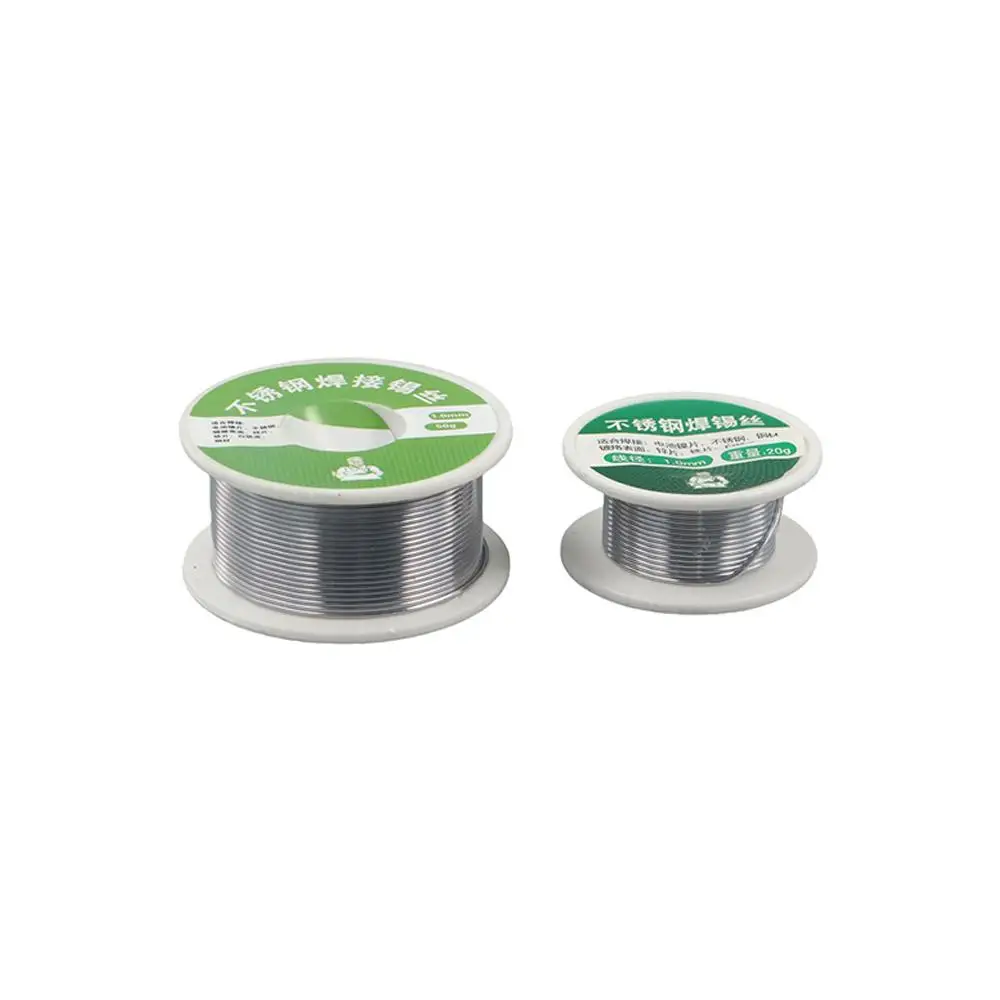 Soldering Wire 20g/50g Low Temperature Solder Wire Lighter No Gas Welding Wire Stainless Steel Nickel Aluminum Soldering Soldering soldering wire,soldering tin wire,welding wires