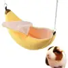 Pet Banana Hamster Rat Hammock Cage House Nest  Warm Small Animal 3
