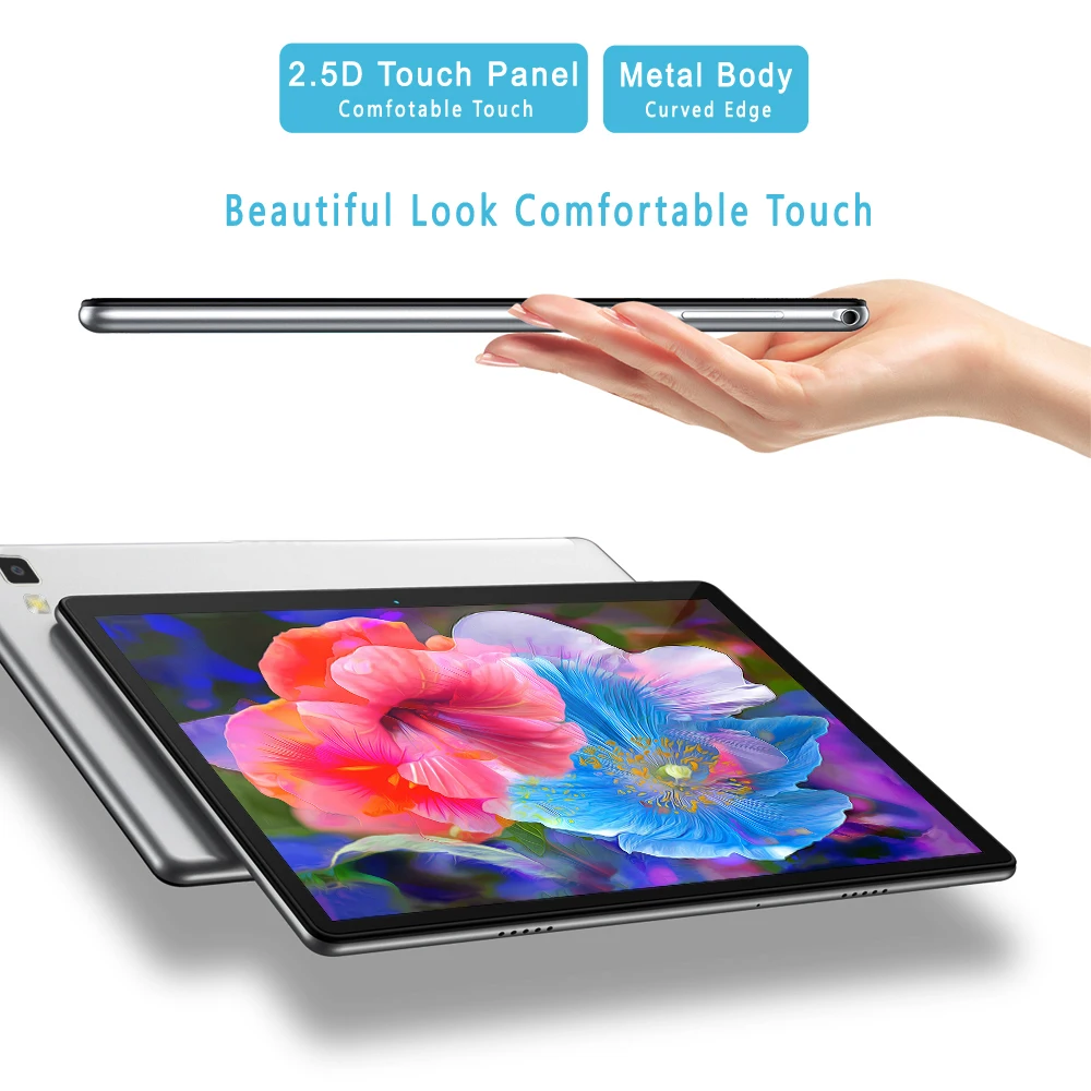 10.1 Inch Tablets Android 12 8GB + 128GB 4G Phone Call Smart Pc Android Tablet Android, Tablet Phone,Android tablette,Touch Pen 3