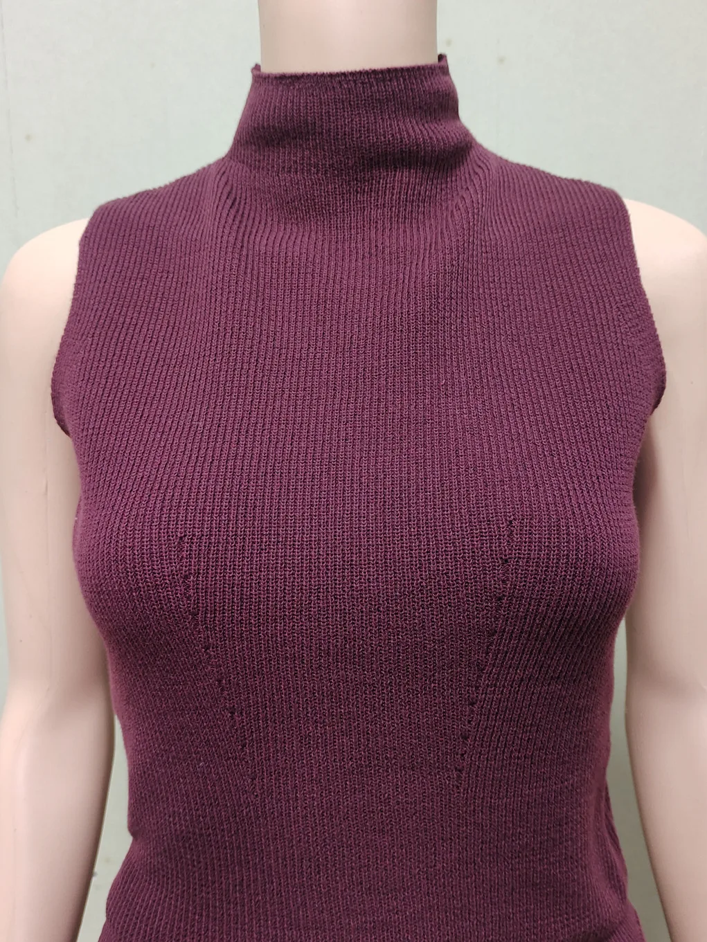 Autumn Elegant Long Skirt Two-piece Set Women's Sleeveless Knitted Turtleneck Vest Slim Skirt Set Female New Fashion Skirt Set