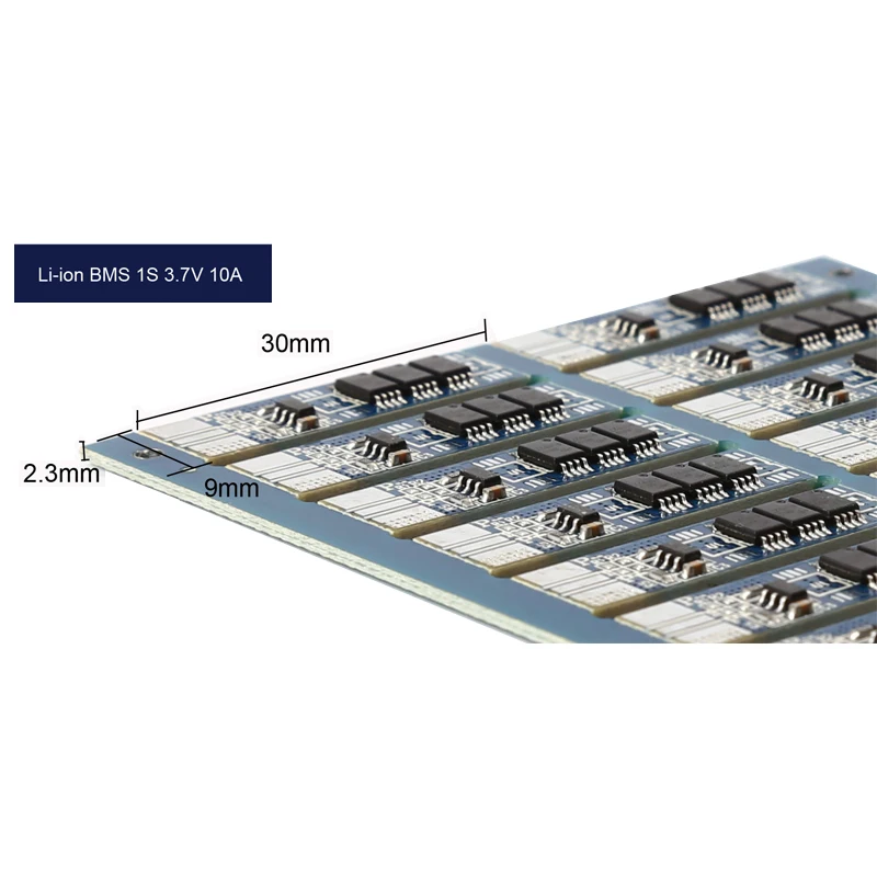 20PCS LWS Single Cell 4.2V 3.2V 3.7V 1S 10A Lithium lifepo4 18650 Battery Protection Board PCM 3.7V 1S 10a BMS