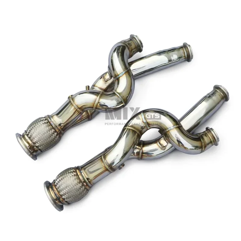 Stainless Steel Automobile Exhaust Pipe, Exhaust Downpipe for Lamborghini JP700 6.5, Modification, Quality