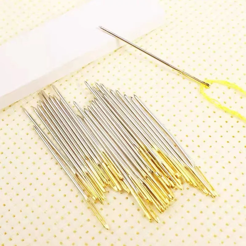 Cross Stitch Sewing Embroidery Needles 100pcs/Pack #22 #24 #26 #28 sewing needles