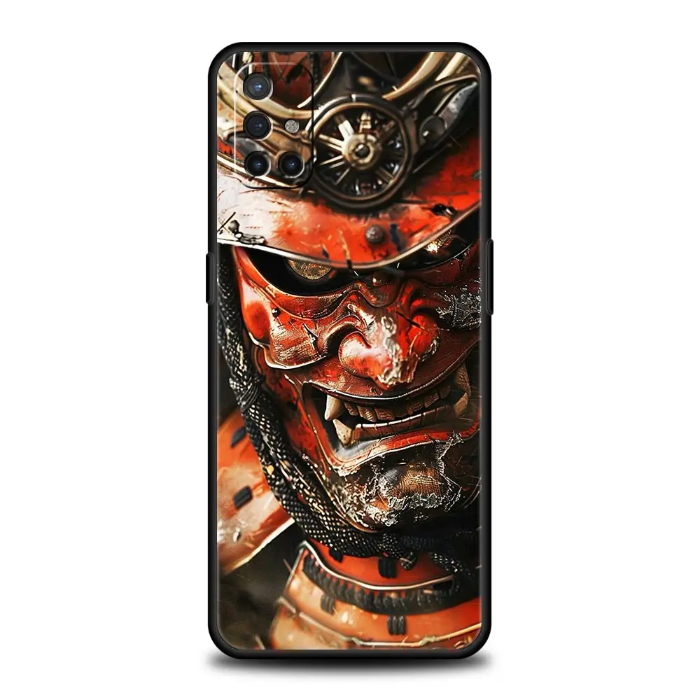 Samurai Ghost Face Phone Case - Japanese-Inspired Design Cover