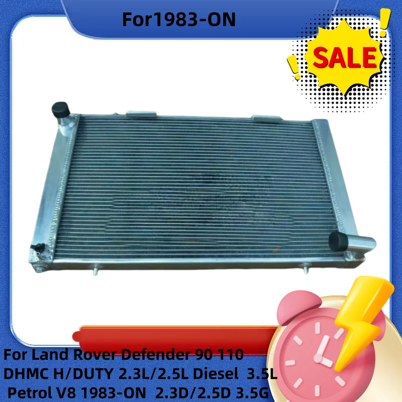 Land Rover Diesel Radiator For Land Rover Defender 90 110 DHMC H/DUTY 2.3L/2.5L Diesel 3.5L Petrol ...