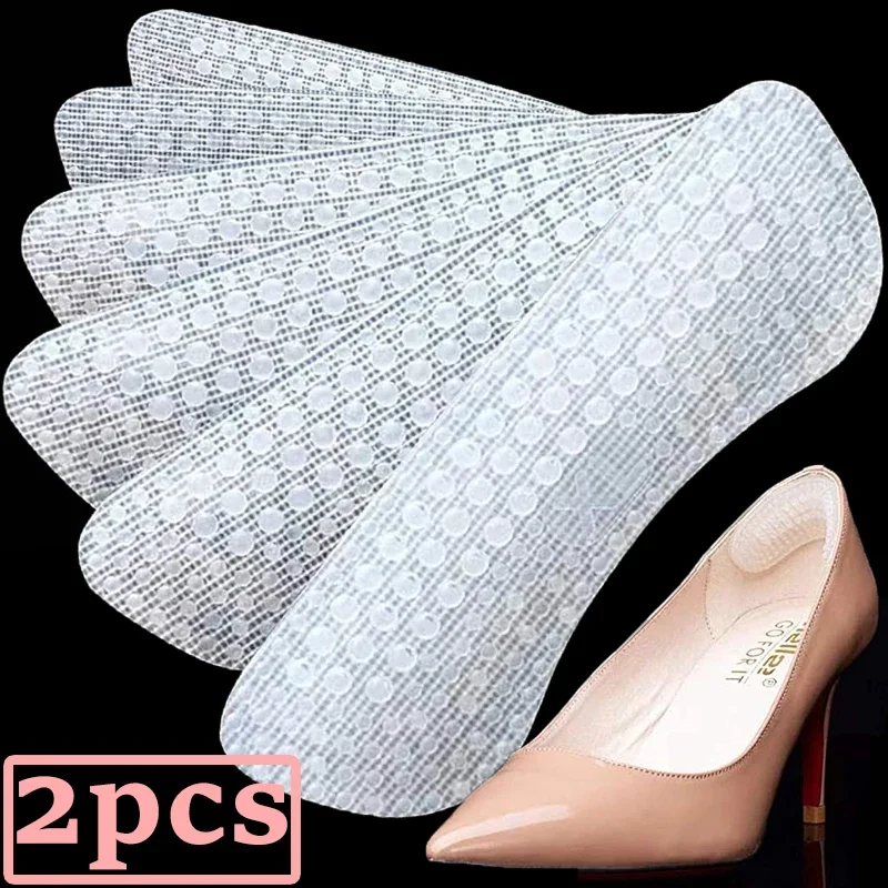Upgrade Silicone Heel Stickers Heels Grips for Women Men Anti Slip Heel Cushions Non-Slip Inserts Pads Foot Care Protector heel protector pads shoe repair stickers heel grips