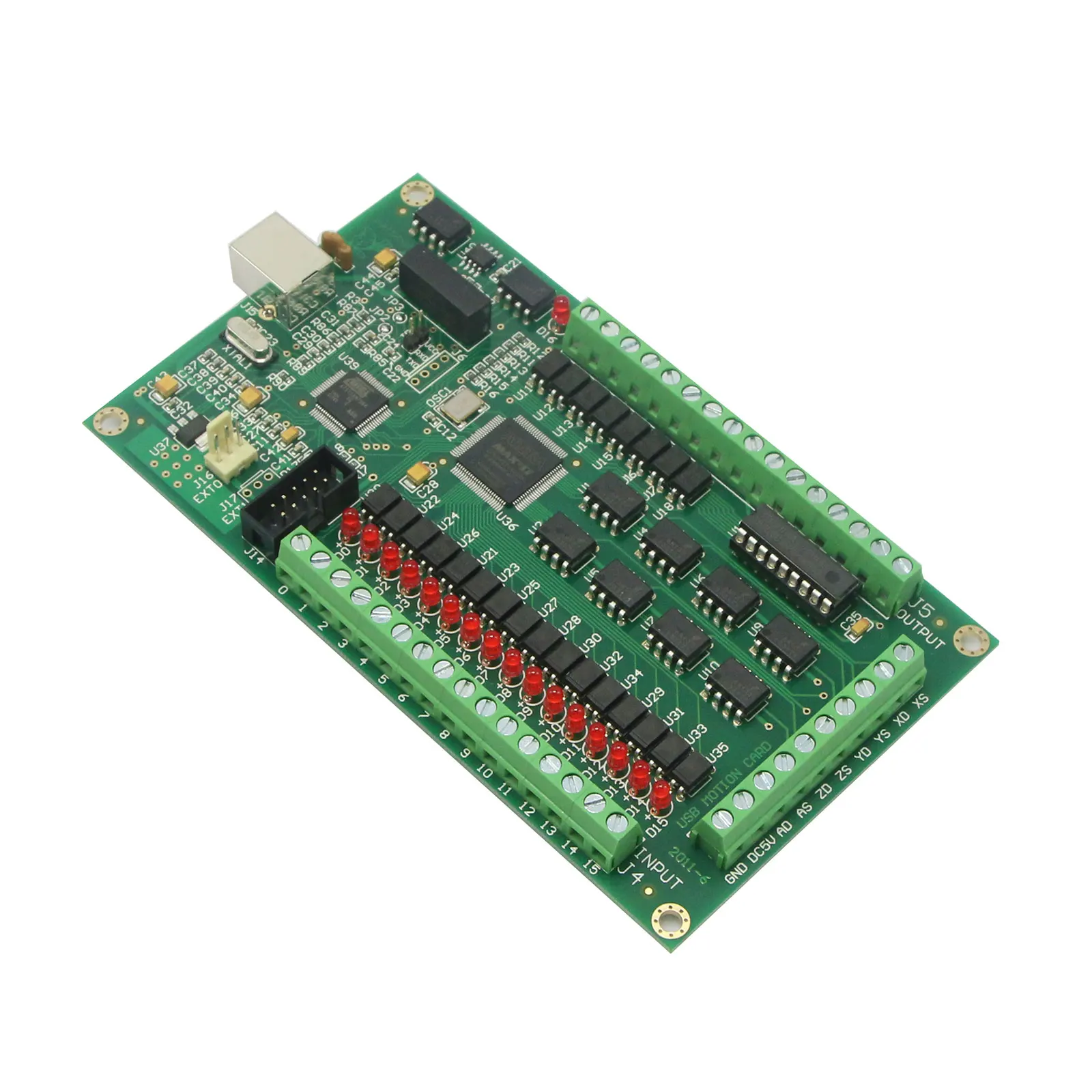 

4 axis CNC USB Card Mach3 200KHz Breakout Board Interface Adapter Interface Card for Routing Machine