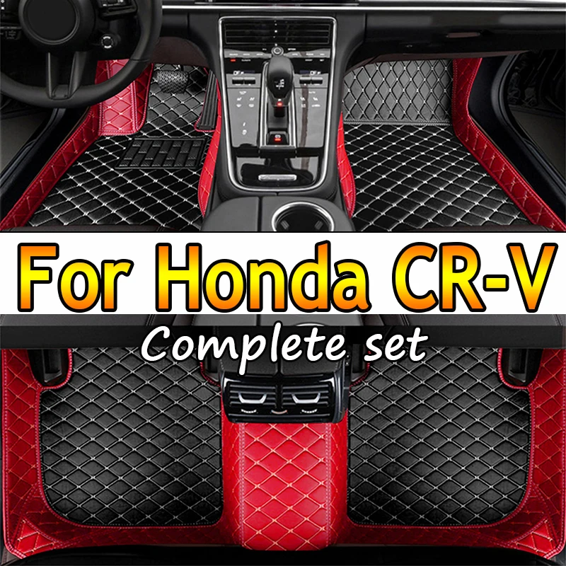 

Автомобильные напольные коврики для Honda CR-V CRV CR V RS 2023 2024 2025, не гибридные автомобильные водонепроницаемые автомобильные аксессуары для интерьера