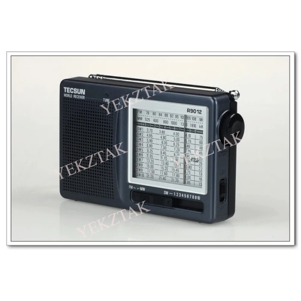 TECSUN R-9012 FM AM SW ラジオ 12 バンドポータブル受信機ラジオ高