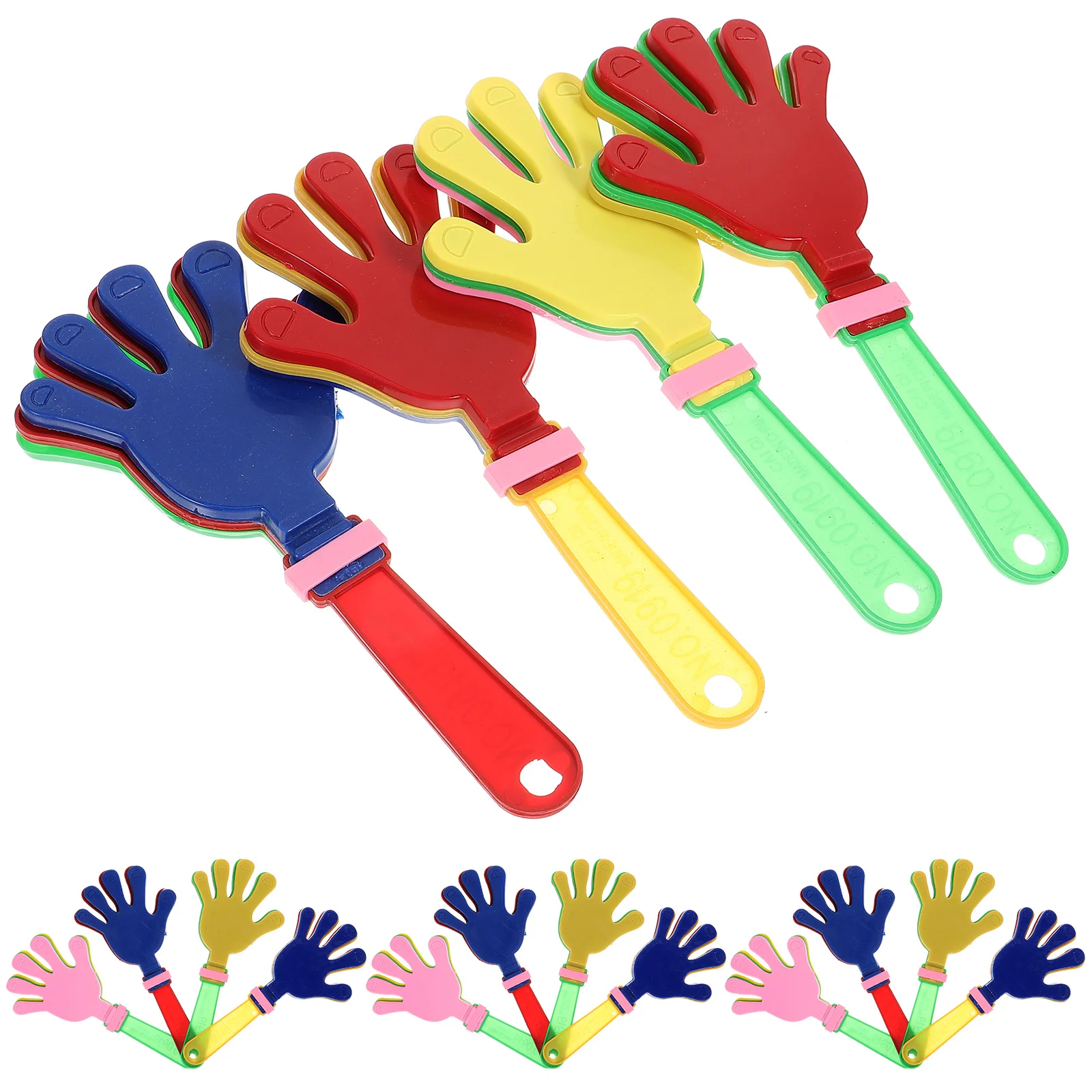 

Hand Clapper 20pcs, 73 x 33 inch Hand Clapper Noisemakers for Giving, Game Accessories,, Party Favor, Prizes and Supplies-