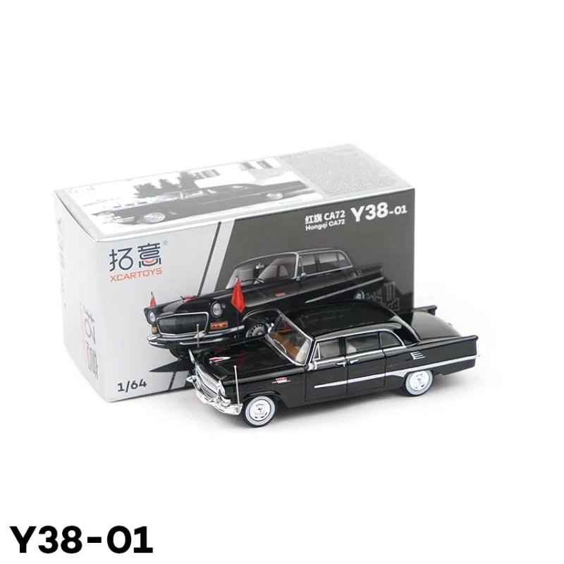 XCARTOYS 1:64 Hongqi CA72 Y38-01, литые модели автомобилей, игрушки