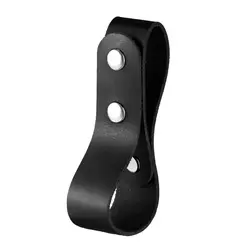 Premium Handmade Whip Holder Belt - Durable Waist Strap for Riding, Costumes, and Travel (Black)
