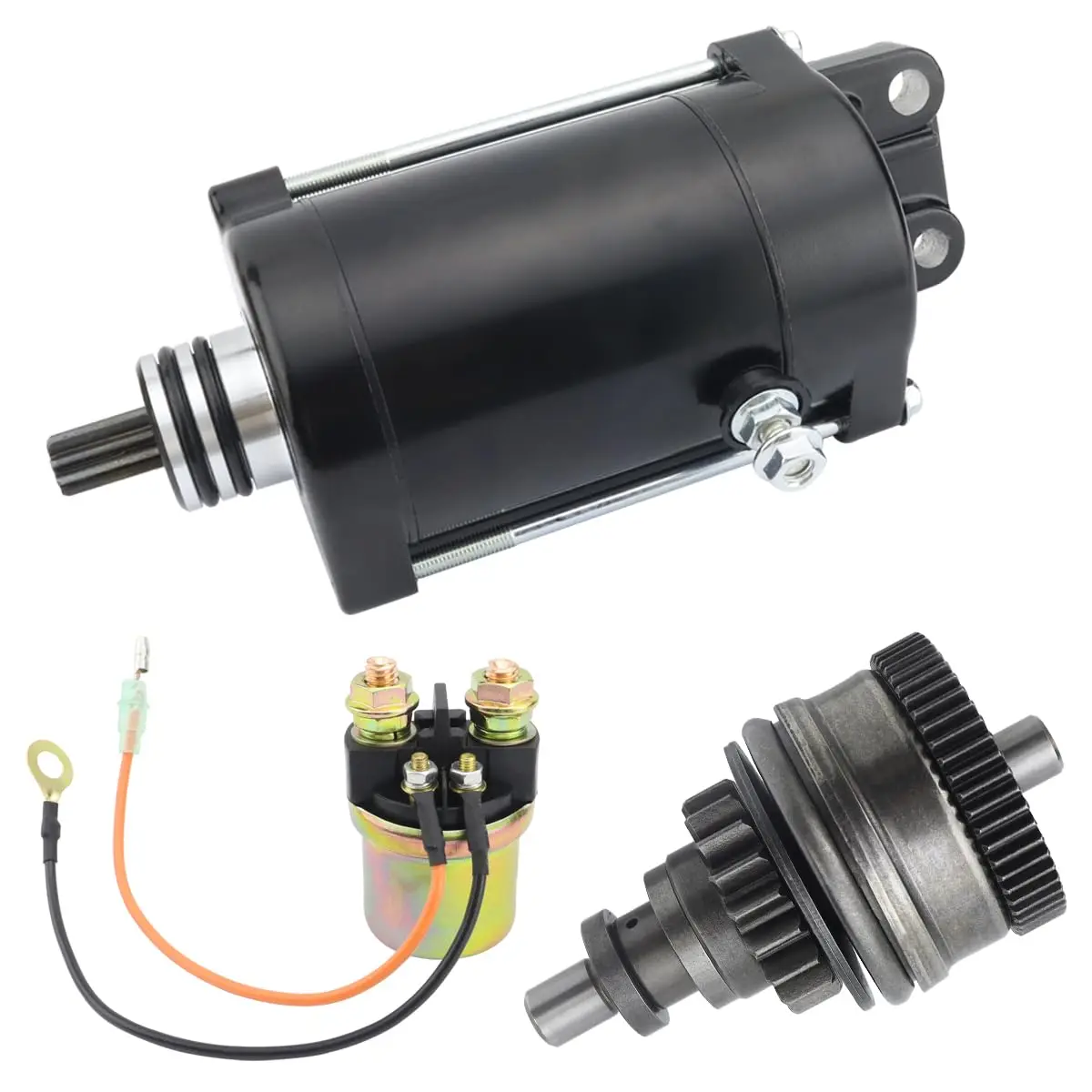 

Starter Bendix Relay Set For Arctic Cat TigerShark PWC 640 770 Barracuda Daytona Montego TS640 TS770 3008-327 3008-462 3008-536