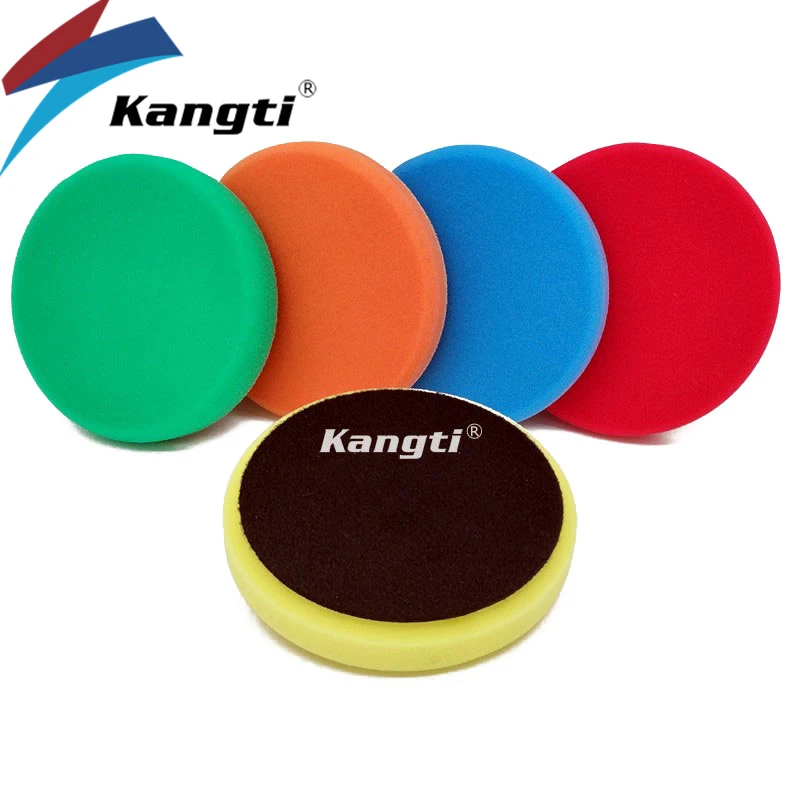 Convex Foam Pad Sponge Car Detailing Polishing Disc Wax 5