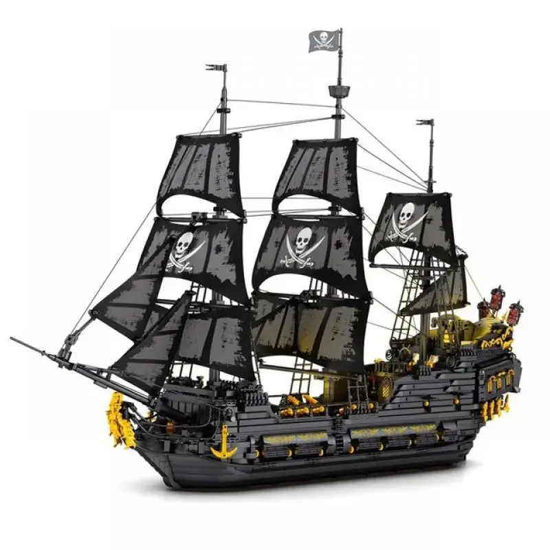 

Конструктор MOC 4708 пиратский корабль, черный жемчуг, 66036 шт.