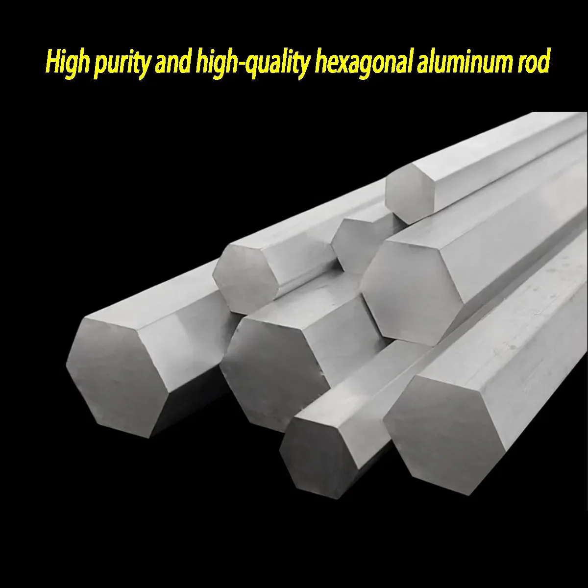 Sechskantstab aus 6061-Aluminium, 4–38 mm AF, Länge 500 mm, massiver Sechskantstab für die CNC-Bearbeitung – Detail 5