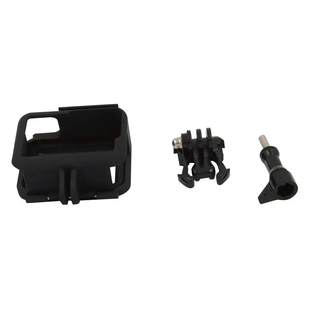 Custodia Protettiva Per Telaio Nero Action Camera Border Cover Housing Mount Per Gopro Hero 6 5 7 Alluminio + Pc Bundle 1 Plastica