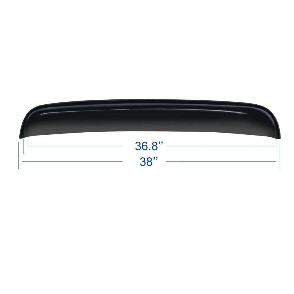 980MM Sun/Moon Roof Top Window Sunroof Visor Vent Rain/Wind Deflector
