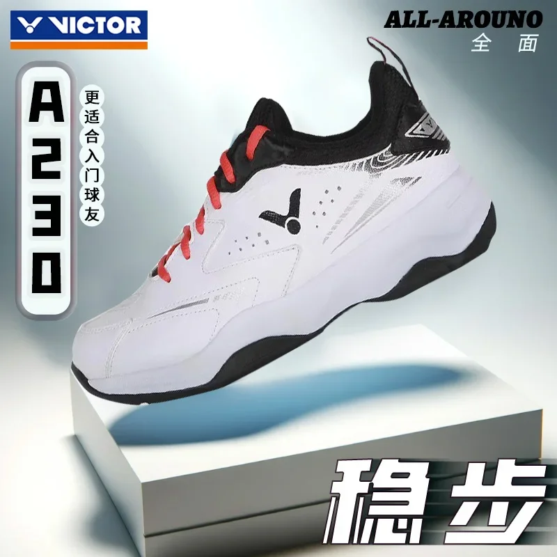 Badminton Shoes New Victor A230 Badminton Shoes U3.0 Wide Last A171 Men's and Women's sneaker Lightweight Anti-skid