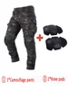 Men Clothing Uniform Tactical Shirts Combat Camo Hunting Shirts Pants Elbow/Knee Pads Suits Cargo Pants Men Wear-resisting 4