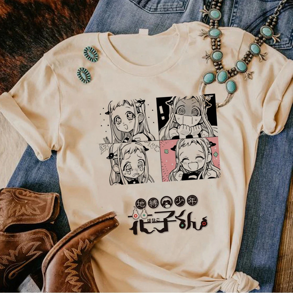 

Женская футболка Hanako Kun, Аниме Топ манга, женская дизайнерская одежда