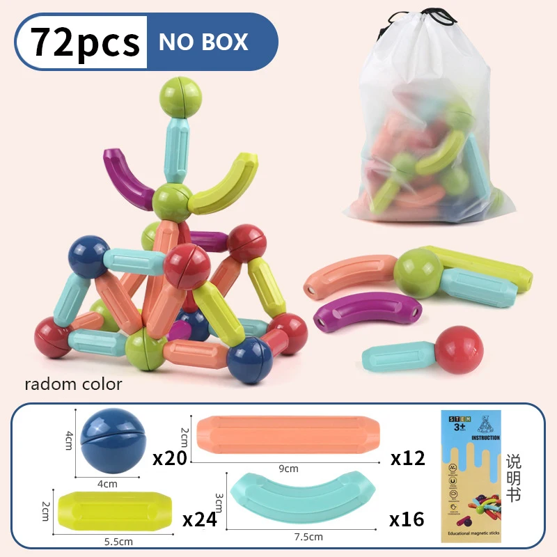 72pcs without box