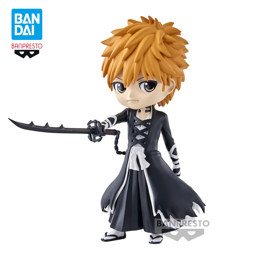 

Original BANPRESTO Q posket BLEACH Kurosaki Ichigo PVC Anime Figure Action Figures Model Toys