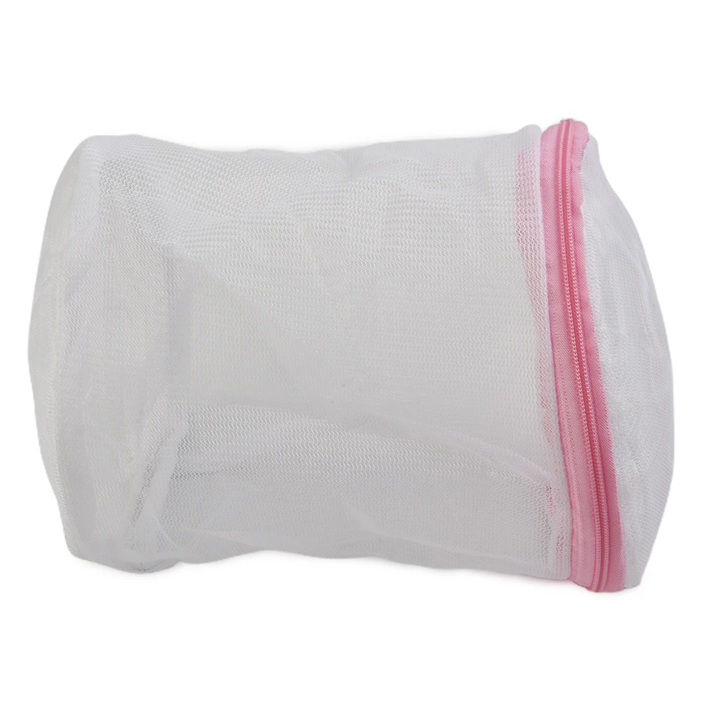 

Bra Wash Bags Safe And Effective Washing For Delicate Clothing Bra Wash Bag Laundry Net Mesh Sock Basket (Pink)