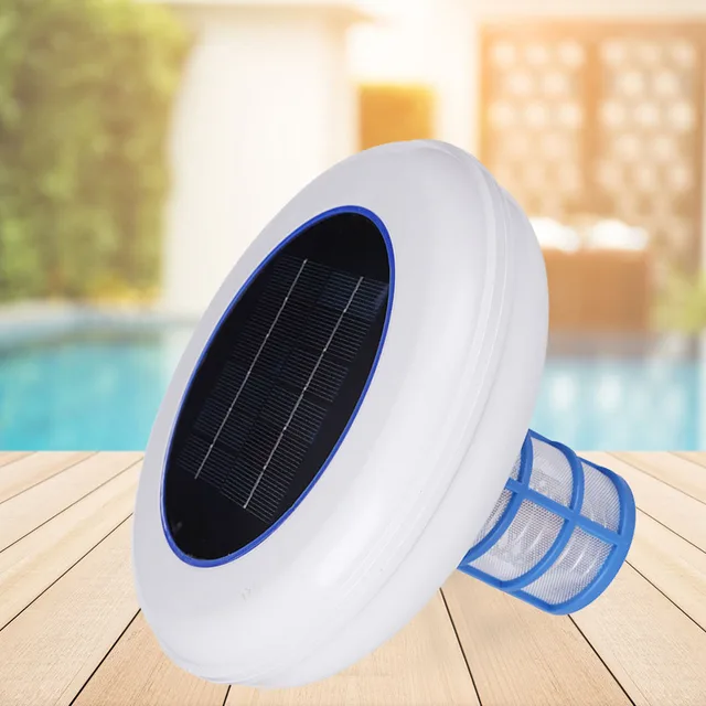 Solar Pool Ionizer Copper Silver Ion Swimming Pool Purifier Solar Powered Pool Ionizer Cleaner Swim Pool Cleaning Equipment 2