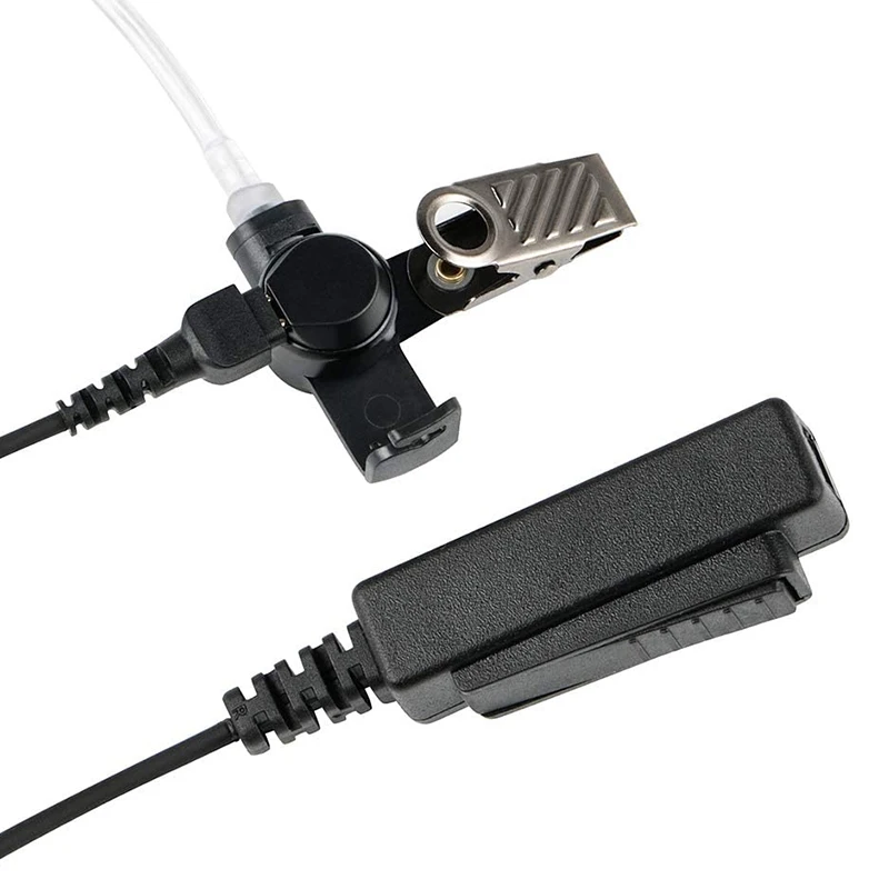 RISENKE Earpiece with Mic and Tube Headset for Motorola Walkie Talkie APX4000,APX6000,APX7000,APX8000,XPR6350,XPR6550,XIR8268