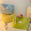 Soft Flower Pattern Cosmetic Bag Portable Makeup Packaging Display Storage Organizer Large Capacity Female Travel Wash Pouch 4