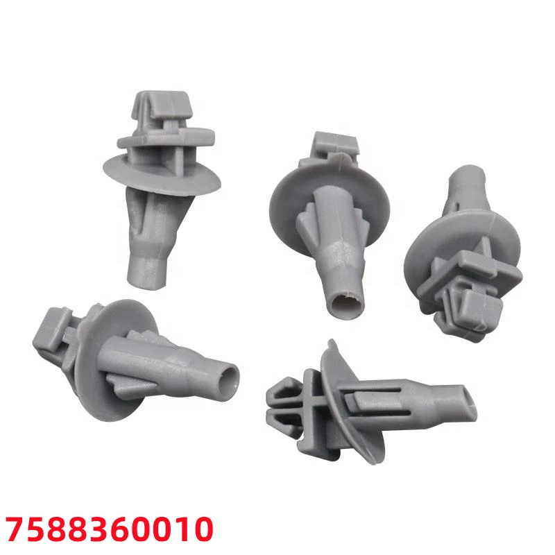 

100Pcs Push Type Automobile Plastic Fastener Car Door Panel Clip Plastic Auto Rivets 7588360010 75883-60010 D135