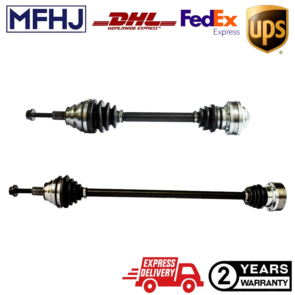 Front Left and Right Drive Shaft CV Axle For Skoda Octavia 1.4lt 2014